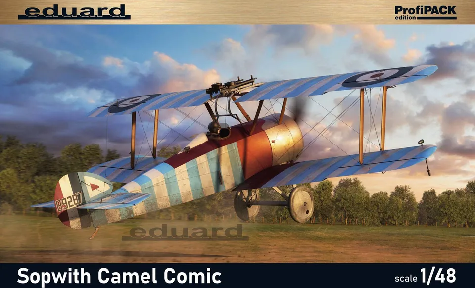 eduard-82175-sopwith-camel-comic-maquette-avion-1-48-ww1 image 1
