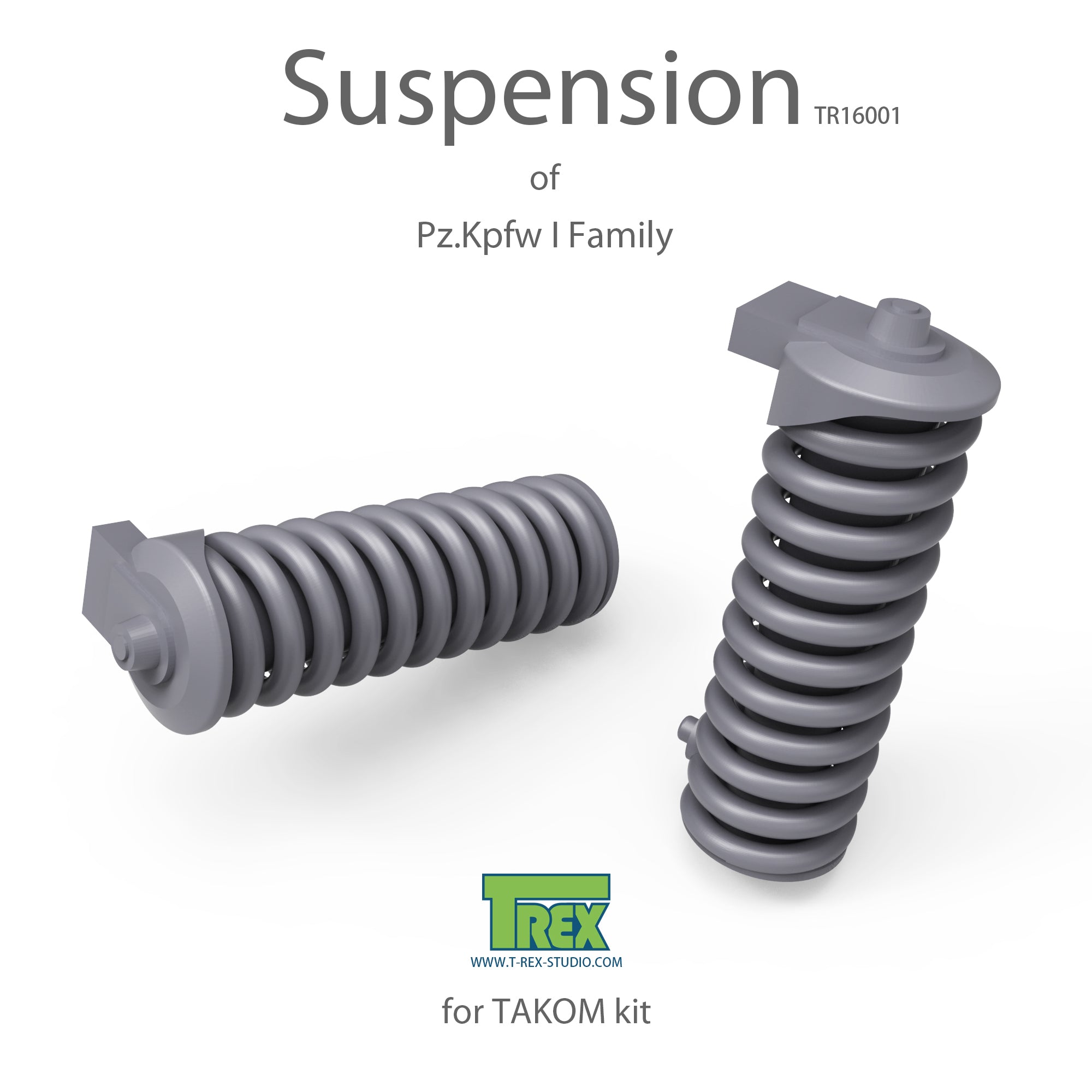 t-rex-16001-suspension-pzkpfw-i-takom-1-16-set image 1