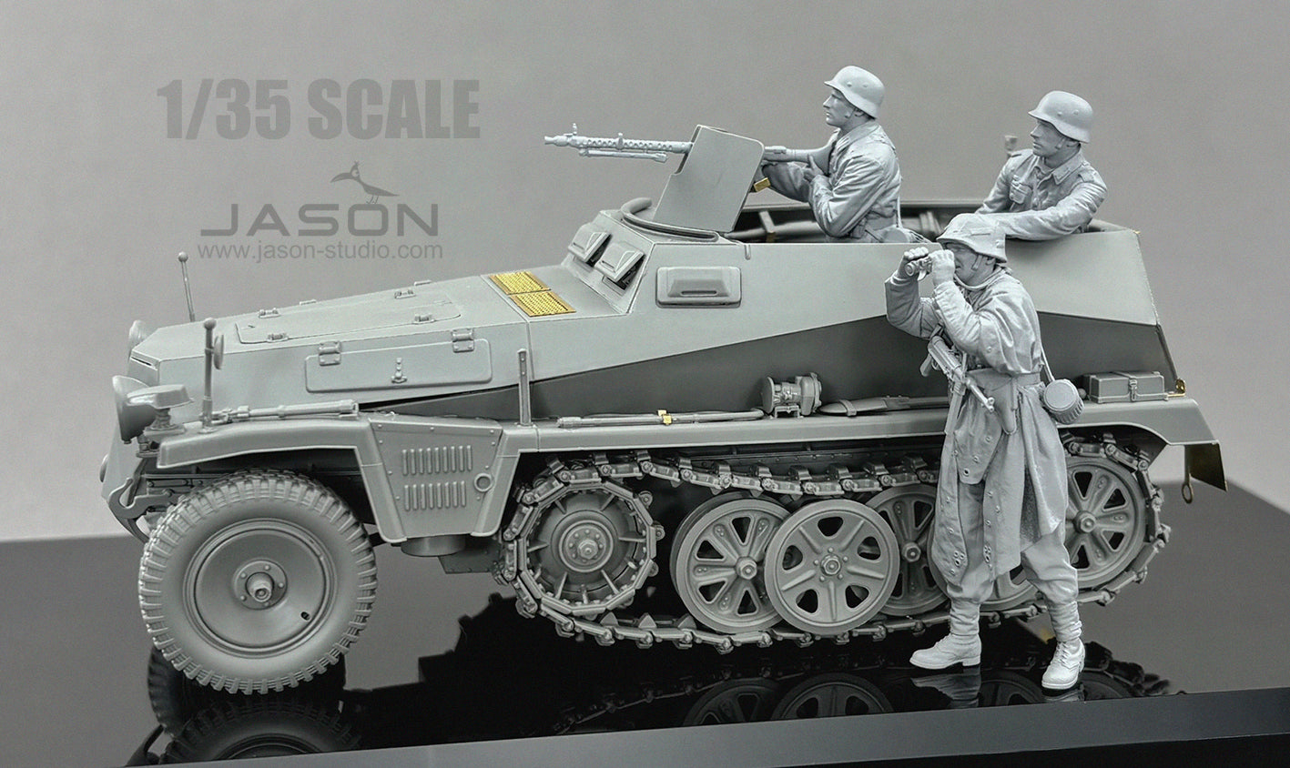 jason-studios-35006-figurine-commandant-allemand-1-35 image 2