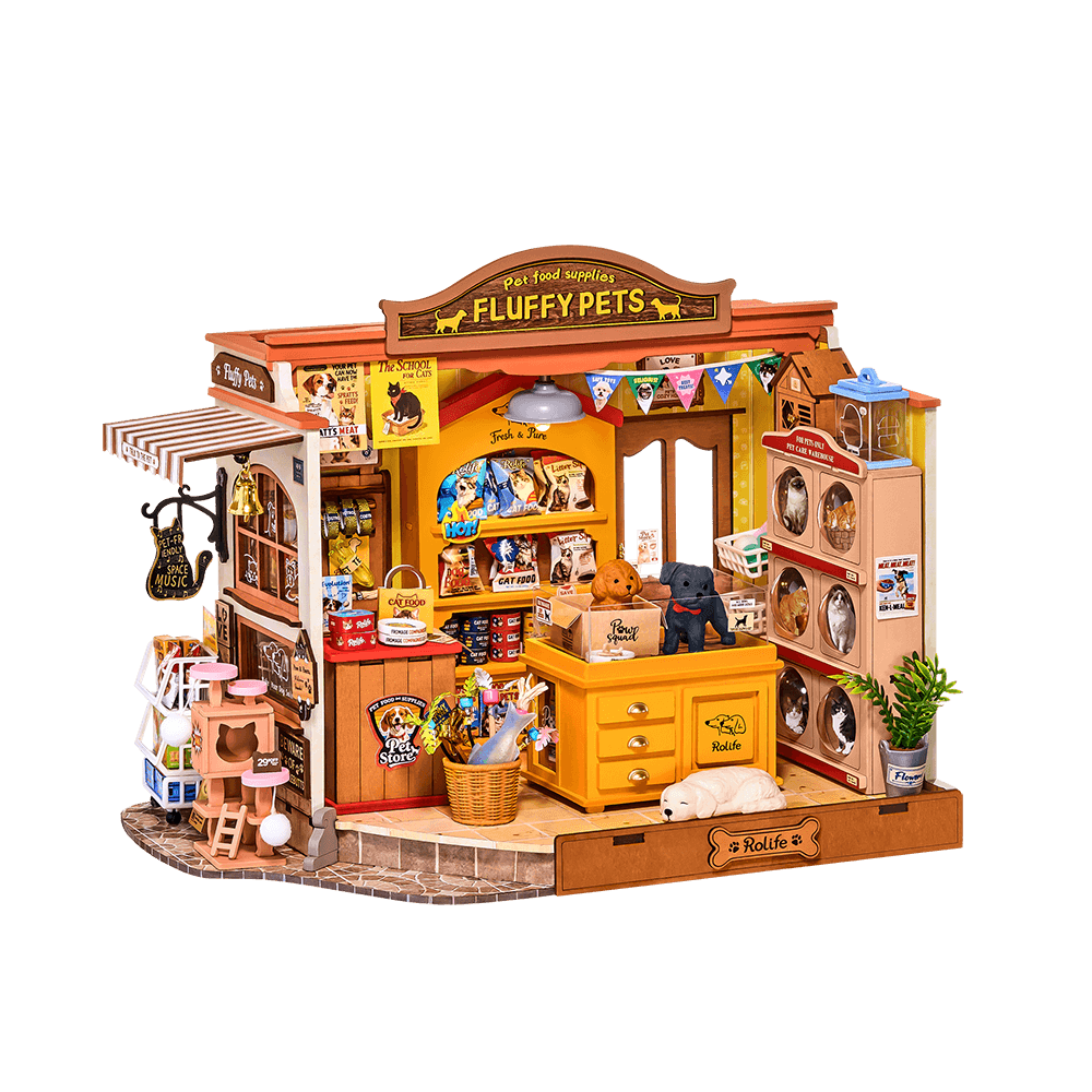 robotime-dg185-fluffy-friends-store-puzzle-bois-3d-boutique image 1