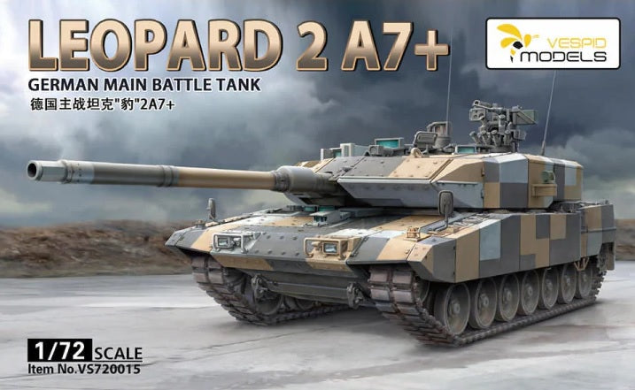 vespid-720015-maquette-char-leopard-2-a7-1-72 image 1