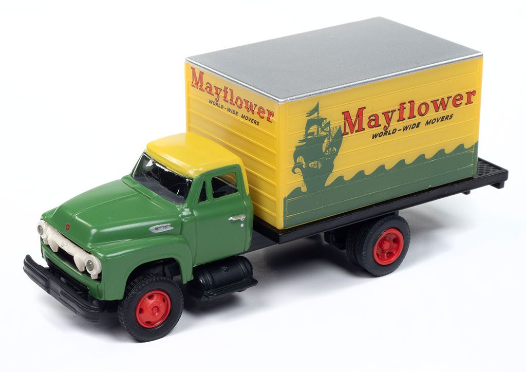 classic-metal-works-ford-box-truck-1954-mayflower-camion-ho-1-87 image 2