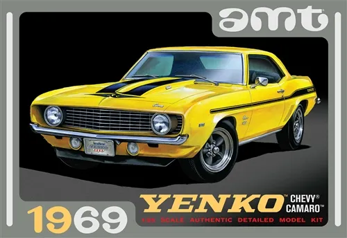 amt-1969-chevy-camaro-yenko-maquette-voiture-1-25-v8-427 image 1