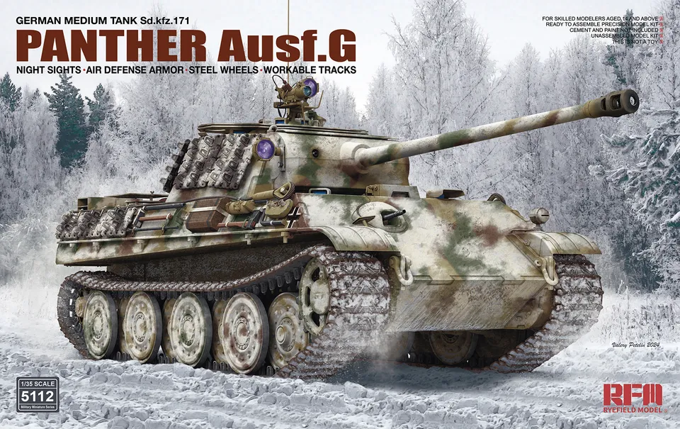 rye-field-model-panther-ausf-g-maquette-char-1-35-vision-nuit image 1