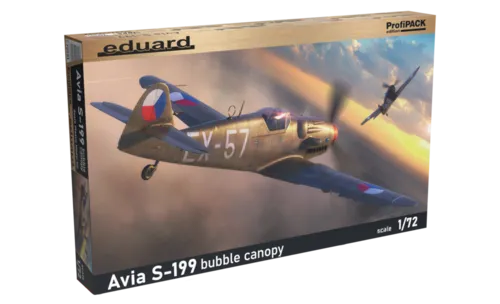 eduard-70151-avia-s-199-profipack-maquette-avion-1-72-verri-re-bulle image 1