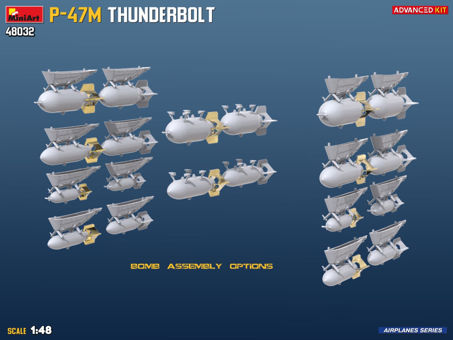 miniart-48032-p-47m-thunderbolt-maquette-avion-1-48 image 7