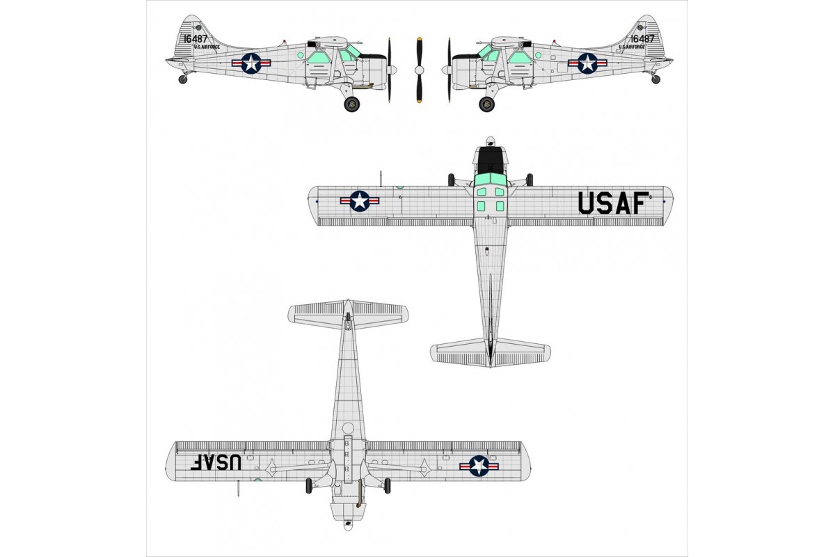 dora-wings-l-20a-u-6a-beaver-maquette-avion-1-48-militaire image 6