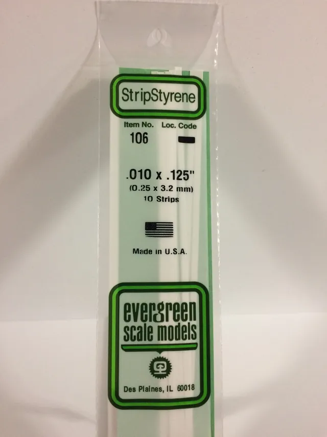 evergreen-strips-106-baguette-polystyr-ne-blanc-0-25x3-2mm-lot-10 image 1