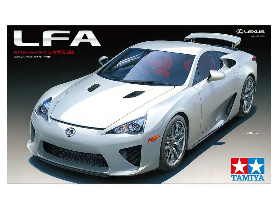 tamiya-24319-lexus-lfa-2010-maquette-voiture-1-24 image 1