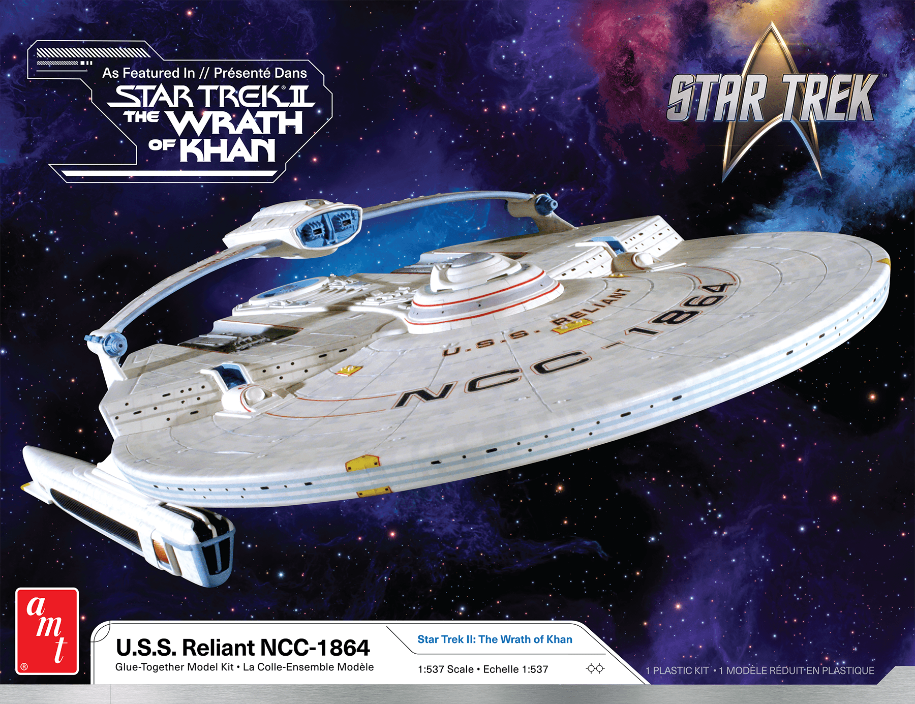 amt-u-s-s-reliant-star-trek-ii-kit-maquette-1-537 image 1