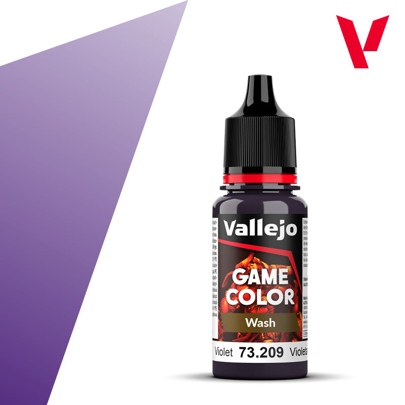 vallejo-game-color-wash-209-peinture-lavis-violet-18-ml image 1