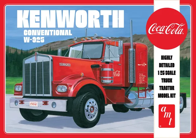 amt-kenworth-w-925-coca-cola-maquette-camion-1-25 image 1
