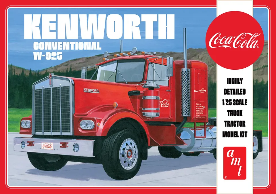 amt-kenworth-w-925-coca-cola-maquette-camion-1-25 image 1