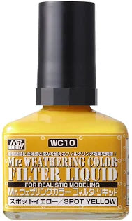 mr-hobby-wc10-weathering-color-peinture-filtre-jaune-40ml image 1