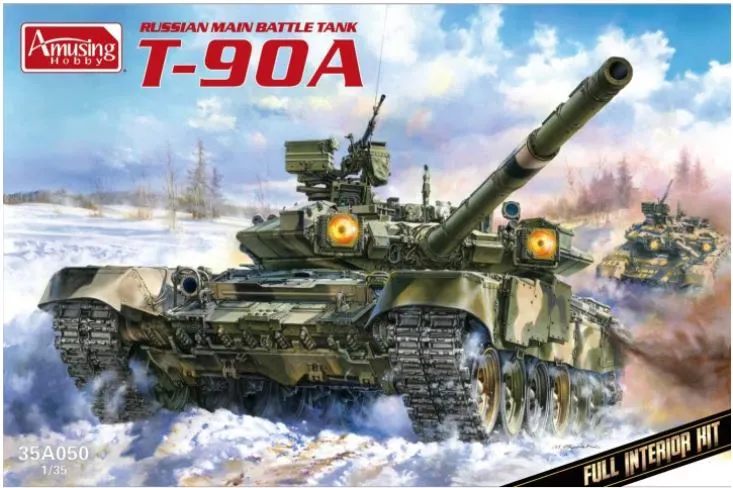 amusing-hobby-35a050-t-90a-maquette-char-1-35-int-rieur image 1
