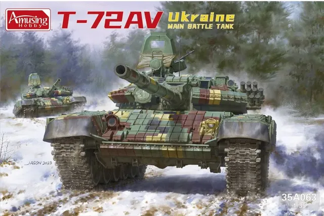 amusing-hobby-35a063-t-72av-ukraine-maquette-char-1-35 image 1