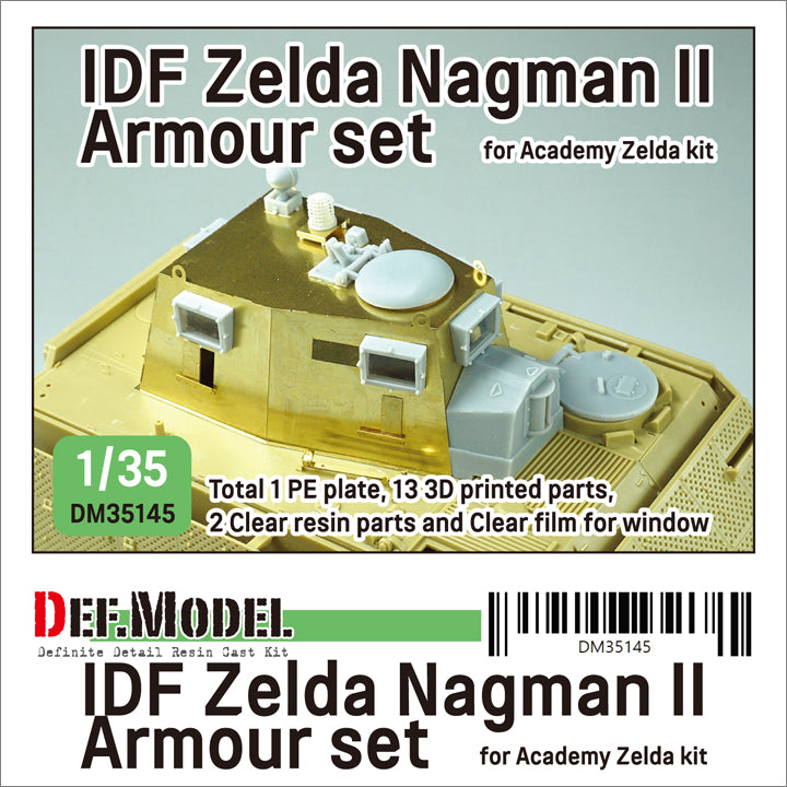 def-model-dm35145-blindage-zelda-nagman-ii-1-35-idf-academy image 1