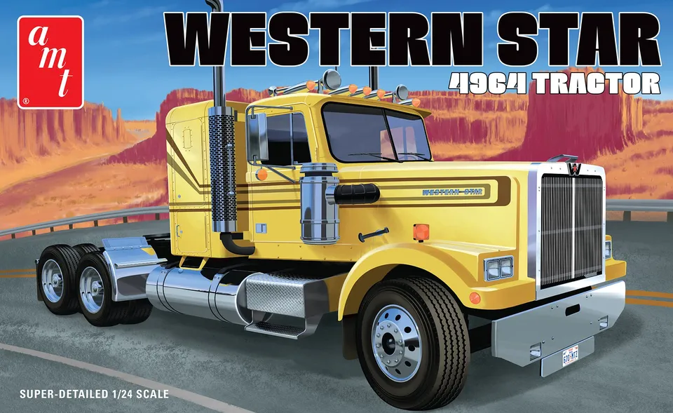 amt-western-star-4964-maquette-camion-1-24-tracteur image 1