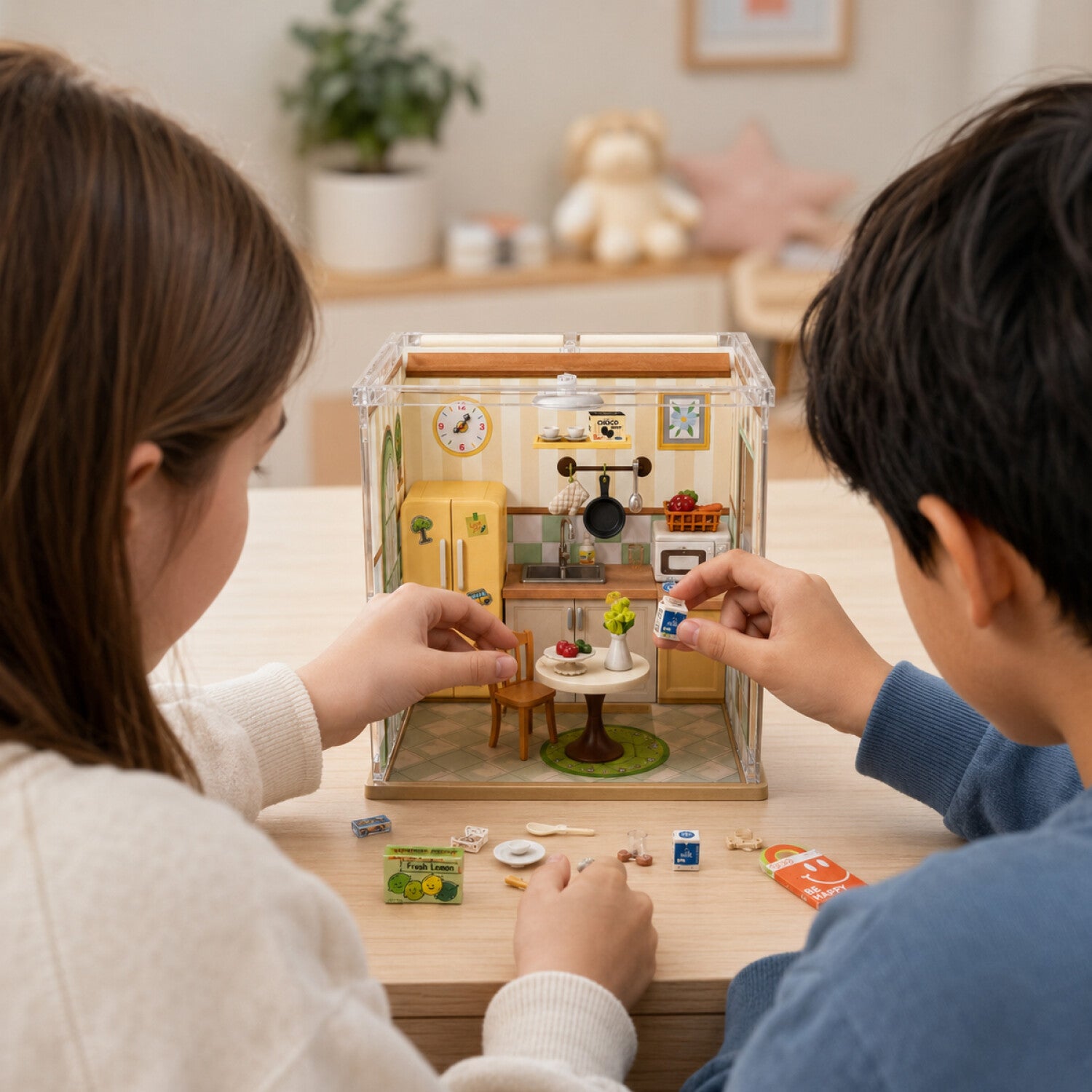 aierbaoli-artisan-space-kitchen-maison-miniature-cuisine-83-pcs image 3