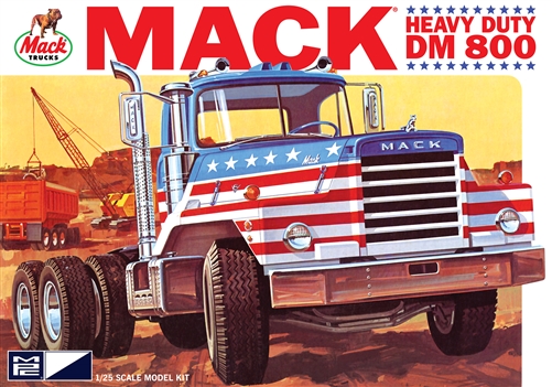 mpc-mack-dm800-semi-tractor-maquette-camion-1-25-chrome image 1