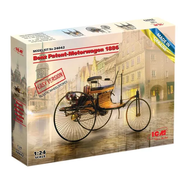 icm-24042-voiture-1886-maquette-auto-1-24-easy-version image 1